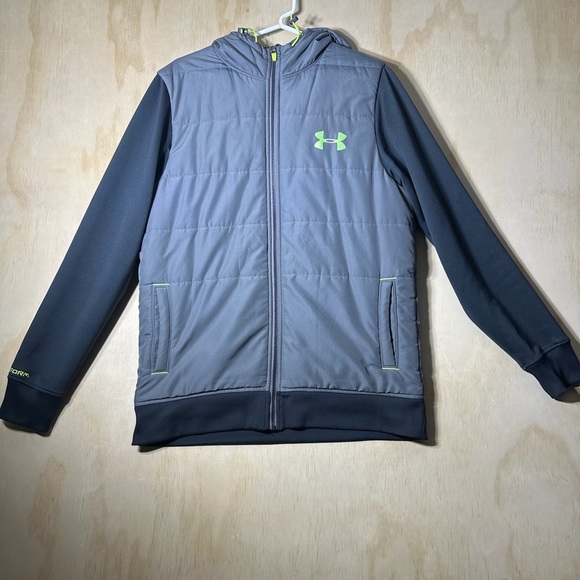 Under Armour Storm Cold Gear Infrared Jacket Size Medium Loose Fit Winter Jacket - Picture 1 of 10